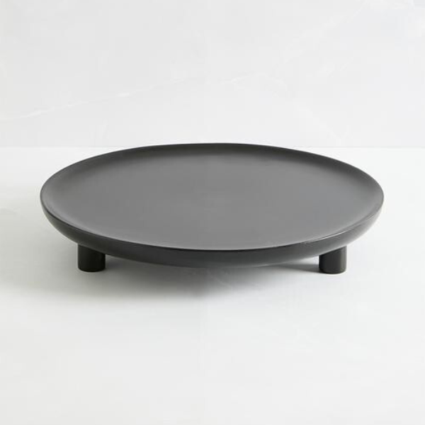 Mango Wood Display Tray - Black 